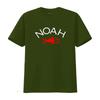 Noah Fishbone Kern Logo Print Rundhals T-Shirt SS19 Mode Streetwear Vintage Gewaschen Mode Vielseitig Lässig Weich