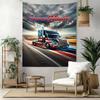 Kw Heavy Trucks Custom Your Name Wall Decor Tapestry Art For Pet Memorial Birthdaywedding Party Backdrop Family Gift
