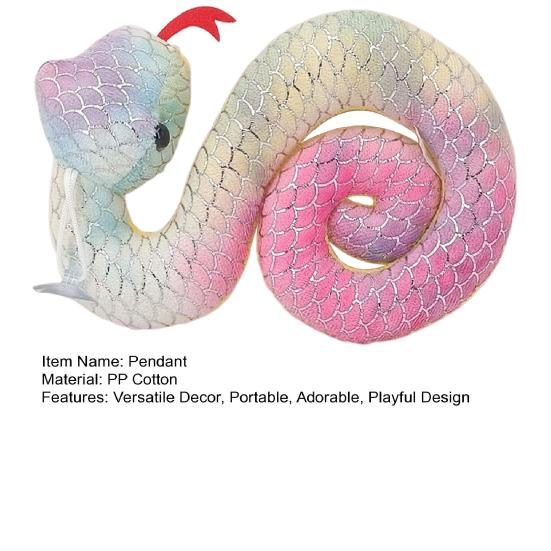 Węże Pluszowa Lalka Wisiorek Słodka Kreskówka Pluszowy Brelok Miękka Pluszowa Zabawka Zwierzęca Prezent dla Dziewczynek Chłopców Przyjaciele Rodzina Samochód Dekoracja Pokoju