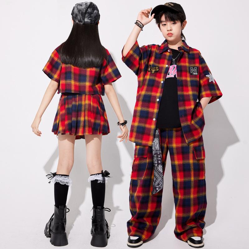 Hip-Hop Children'S Trendy Costumes, Boys' Suits, Hiphop Children'S Clothing, Hip-Hop Catwalk Girls, Jazz Drums