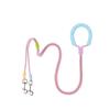 HGMZUOAI Guia Dupla para Cães Anti-Embaraço para 2 Cães, Arnês Duplo de 1,5m com Punho de Silicone, para Passeio e Treinamento de Cães Pequenos e