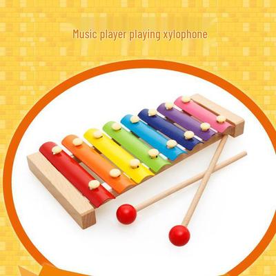Children's Wooden Xylophone for Early Education (Ages 2-6)
