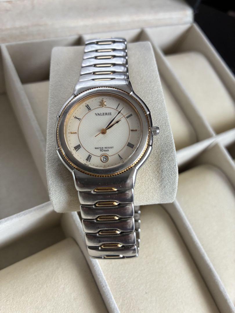 

[USED] Analog Quartz Watch, Silver, 10-Second Annual Error