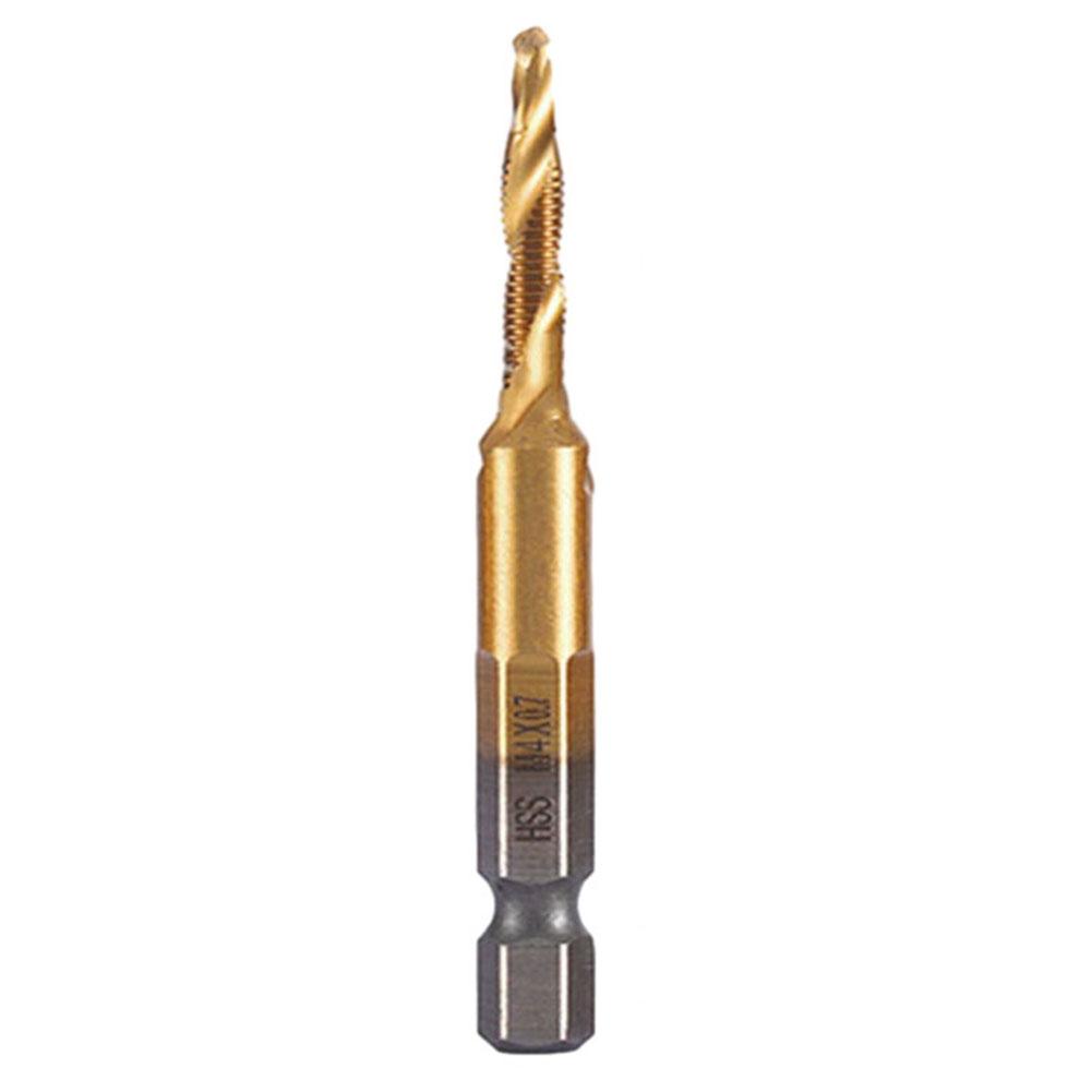 Hex Shank Metric Tap Hole Tapping Chamfering In Titanium