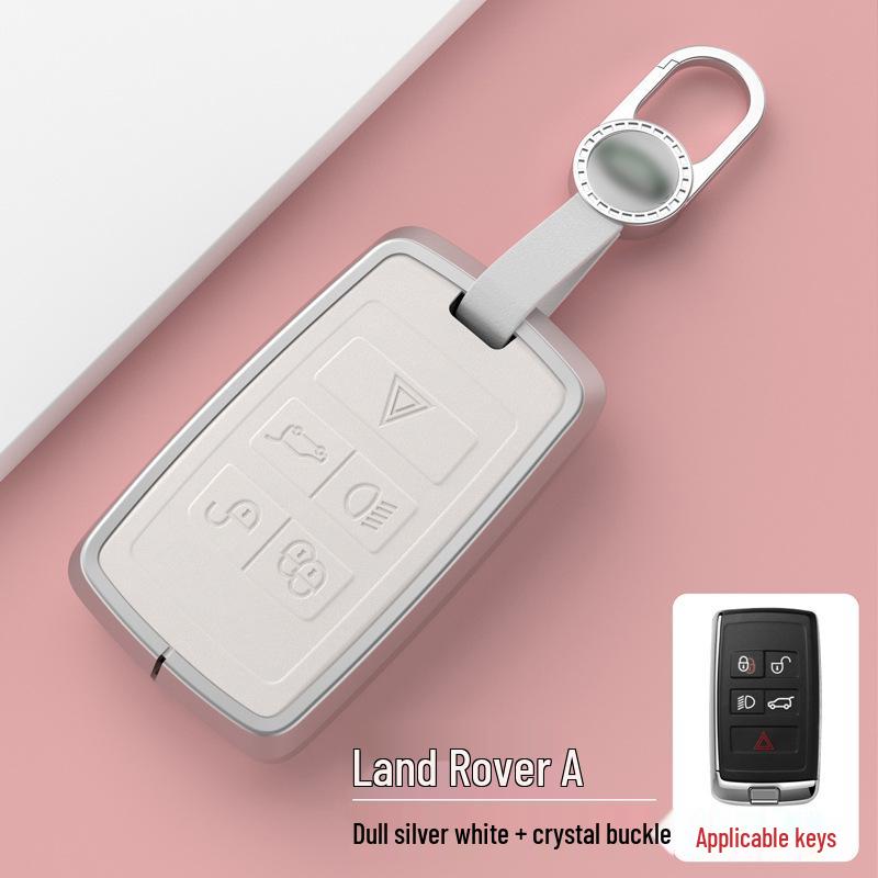 Land Rover & Jaguar Key Case for Range Rover Sport, Velar, Evoque, Discovery 4, Freelander 5.