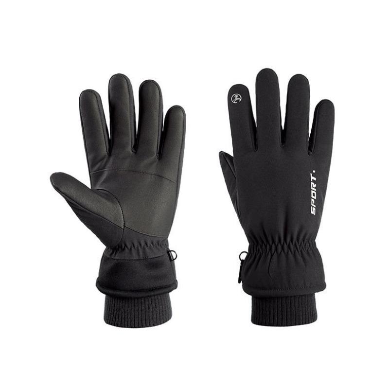 Warm Skiing Fleece  Anti Slip Touch Screen Cycling Sports  Cold Proof  Outdoor Windproof and Waterproof Winter Gloves