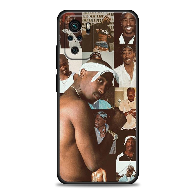 

Чехол для телефона с изображением хип-хоп рэп-исполнителя 2Pac Tupac Shakur для Xiaomi Redmi Note 11 10 9 8 Pro 9S 8A 10S 11S Чехол для Redmi Note 8Pro 10Pro Redmi Note 9 5G