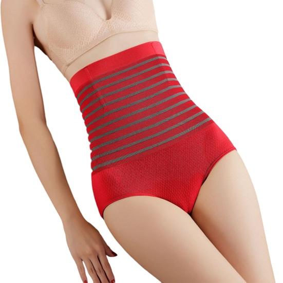 Женское корректирующее белье с высокой талией для полных, трусики с полной посадкой, мягкие эластичные женские слипы XL