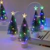Christmas Mini Christmas Trees LED Tabletop Christmas Trees New Luminous Xmas Tree  Children Gifts