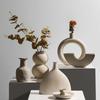 Nordisch Minimalistische Keramikvasen Ornamente Trockenblumenarrangement Fabelhafte Dekoration für Wohnzimmer TV-Schrank Schreibtisch