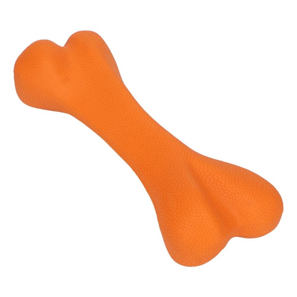 Wear Tough Bone Dog Toy Bone Shaped Puppy Molar Toy Rubber Chew Toy Puppy Teething Care