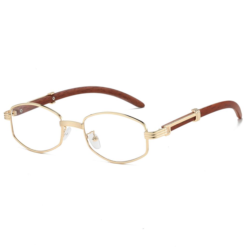 Vintage Polygon Sunglasses Men  New Fashion Gradient Decorative Shades Trendy Luxury Brand Design Outdoor Sun Glasses