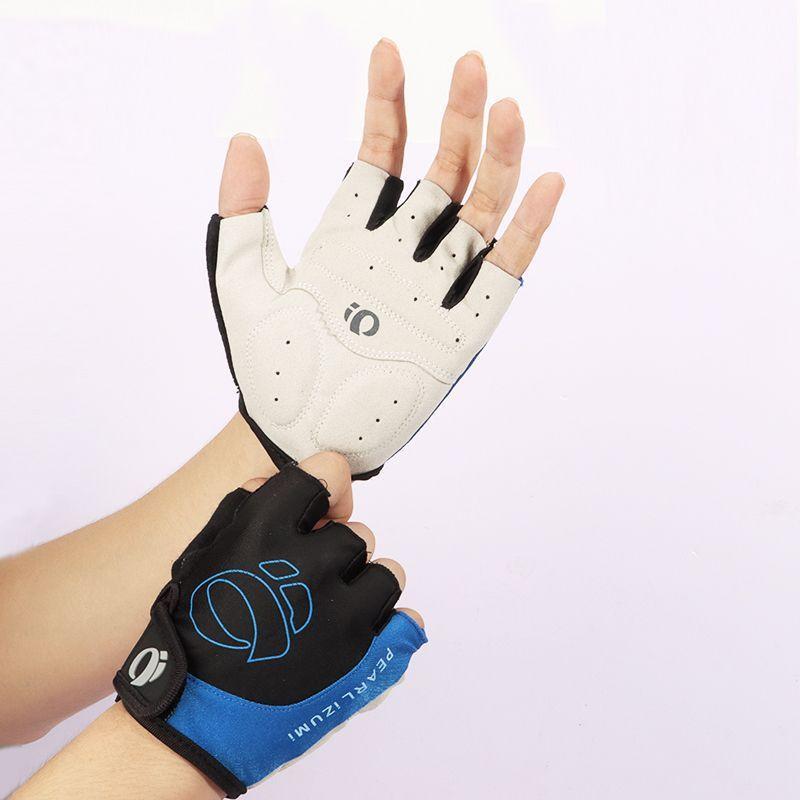 1 Paar Reithandschuhe Haushalt Stoßdämpfende Halbfingerhandschuhe Mountainbike Stoßdämpfende Handschuhe Outdoor Sportausrüstung