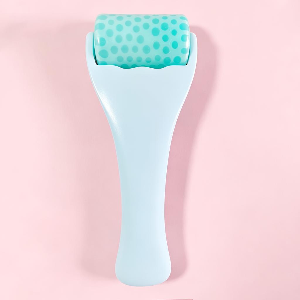 Facial Care Gel Ice Roller Suitable for Face and Body Ice Hot Compress Lifts Face Dark Circles Reusable Easy to Clean Portable Ice Roller