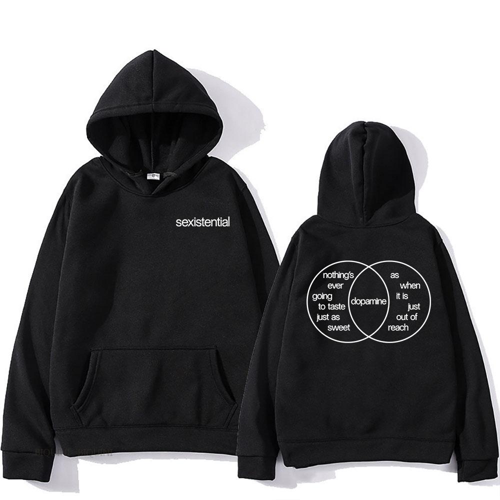 

Album Sexistential Hoodies Robyn Fashion Sweatshirt Long Sleeve Fleece Hooded Pullovers Men Women Clothing Merch XS
