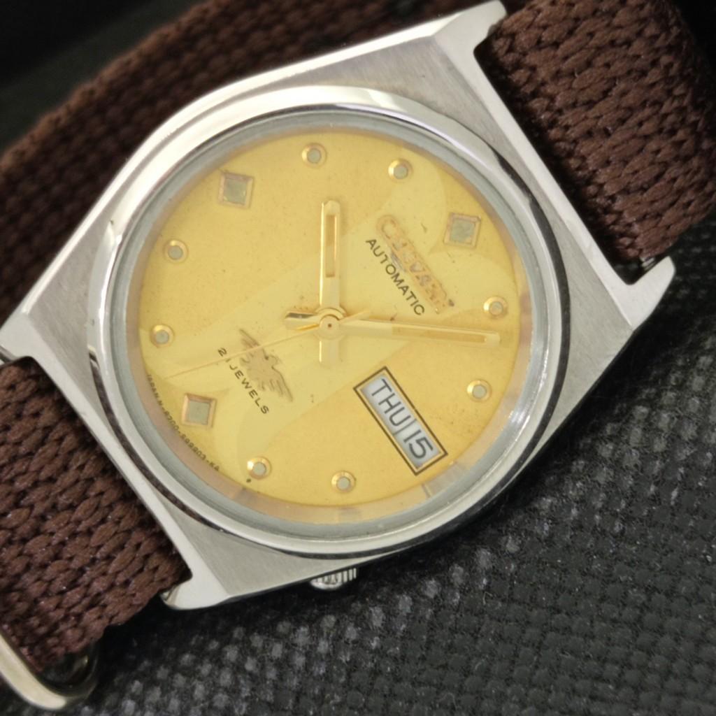 

Б/У винтажные мужские часы CITIZEN AUTO 8200 JAPAN D/D с оригинальным циферблатом 569-a301031-2 SKU569-a301031
