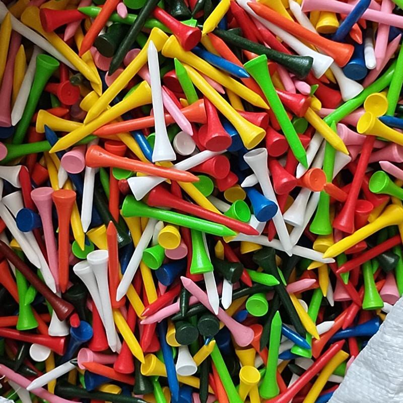 Fengyi Golf Holz-Tees - Gemischte Farben (200 Stück)