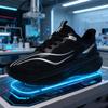 2025 Mannen Koolstofplaat Hardloopschoenen: Schokabsorberend, Lichtgewicht, Ademend, Verloopgaasontwerp
