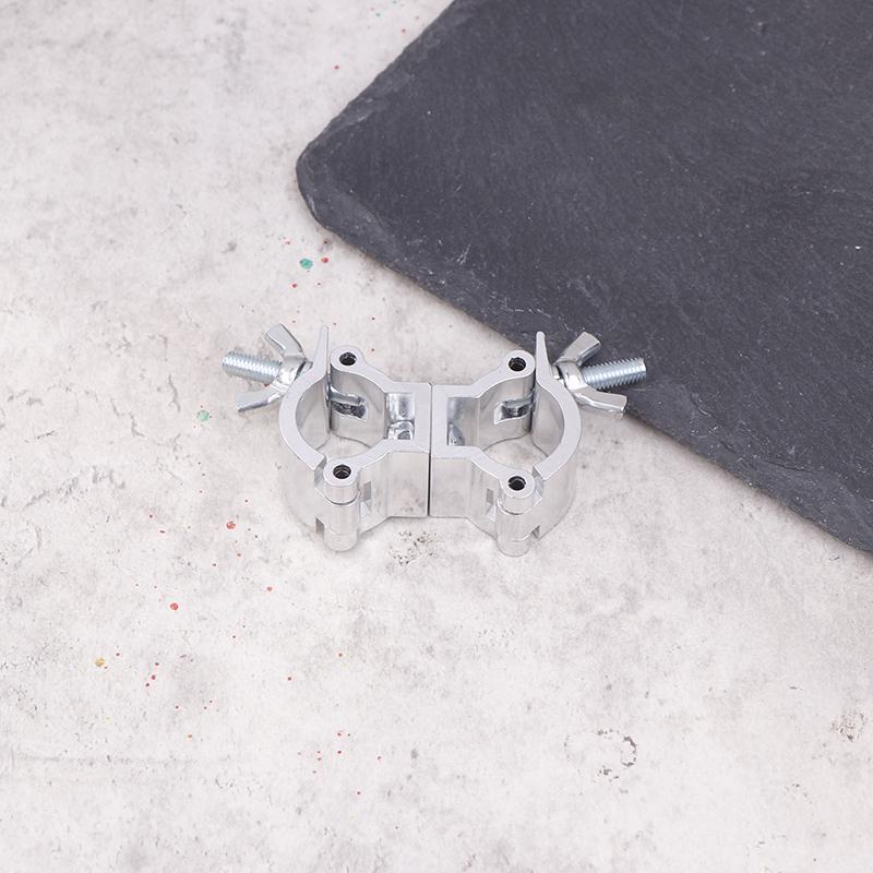 Aluminum Alloy Double Ring Buckle Stage Lights Clamp Clip Bracket 18-21Mm 38-52Mm Light Clamps Quick Release Lamp Hanger Hooks