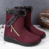 Fashion New Cold resistant Warm Women's Snow Boots Autumn Winter Side Chain Low Heel Casual Simple Comfortable Women's Shoes