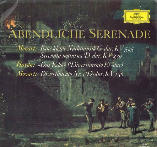 LP Record FERENC FRICSAY, BERLINER PHILHARMON - Abendliche Serenade 135042 DEUTSCHE GRAMMO Germany Classical Used