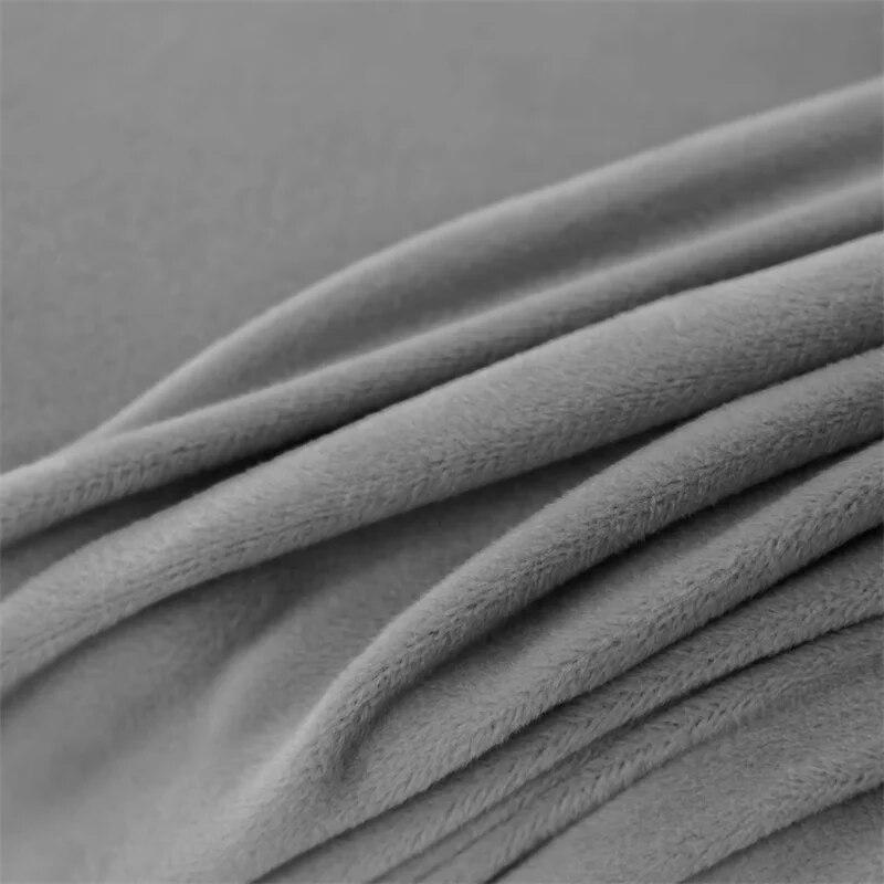 1 stk. Pufftrekk i fløyel, elastisk, rektangulært, 360° heldekkende fotskammeltrekk, stoltrekk, beskyttelse