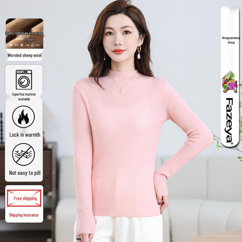 

Женский трикотажный свитер из сверхтонкой шерсти, весна 2025 Medium