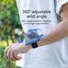 Silicone Magnetic Phone Wrist Strap Holder 360 Rotation Adjustable Viewing Angles Secure Grip For Mobile Devices
