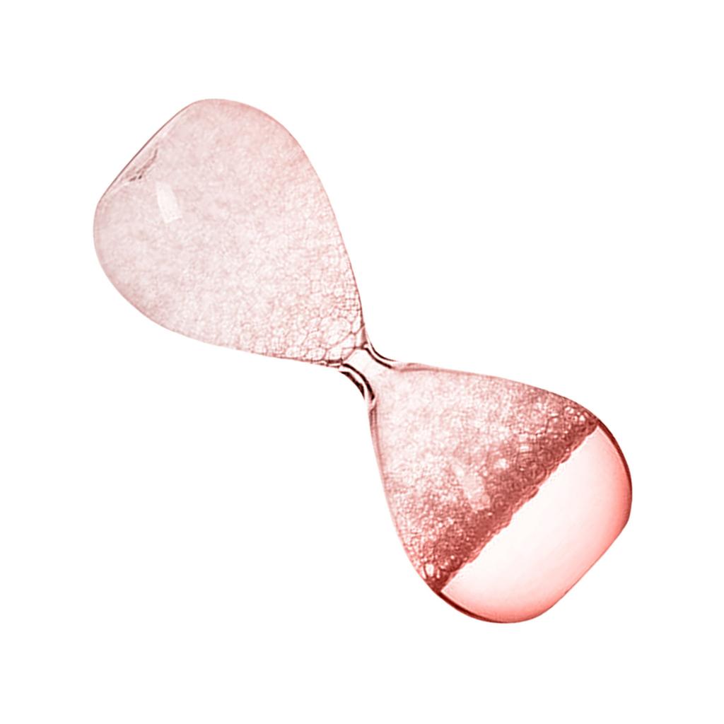 Elegante Glas-Sanduhr mit fließenden Blasen Nachtleuchtend Dekorative Zeituhr für Wohnzimmer