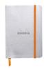 RHODIA Rhodia Llama Soft Cover Notebook A6 Lined Silver Cf117301