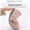 Girls' Princess Shoes Spring and Autumn New Rhinestone Pearl Flats for Baby Girls, Children's Non-Slip Performance Leather Shoes
