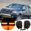 LED Dynamic Mirror Turn Signal Indicator Lights Fits Volvo XC70 08-12 XC90 07-14