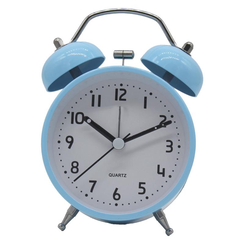 

Прямой Простой Колокольный Будильник Будильник Студенческий Специальный Скандинавский Креативный Будильник Бесшумный с Подсветкой Спальня Прикроватный