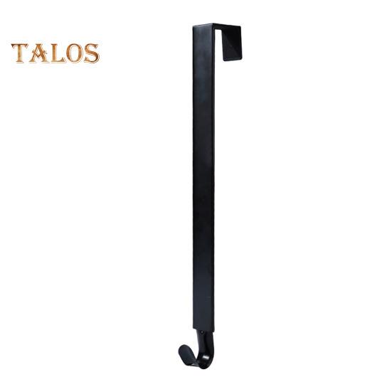 1/2 Stück verstellbarer Weihnachtskranz-Aufhänger, rostfrei, korrosionsbeständig, keine Bohrinstallation, ausziehbarer Türaufhänger, Aufbewahrungshaken