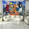 N-NARUTO Wall Tapestry Aesthetic Wall Hanging Printed Fabric Blanket Decorative Tapestries for Bedroom Living Room Home Decor