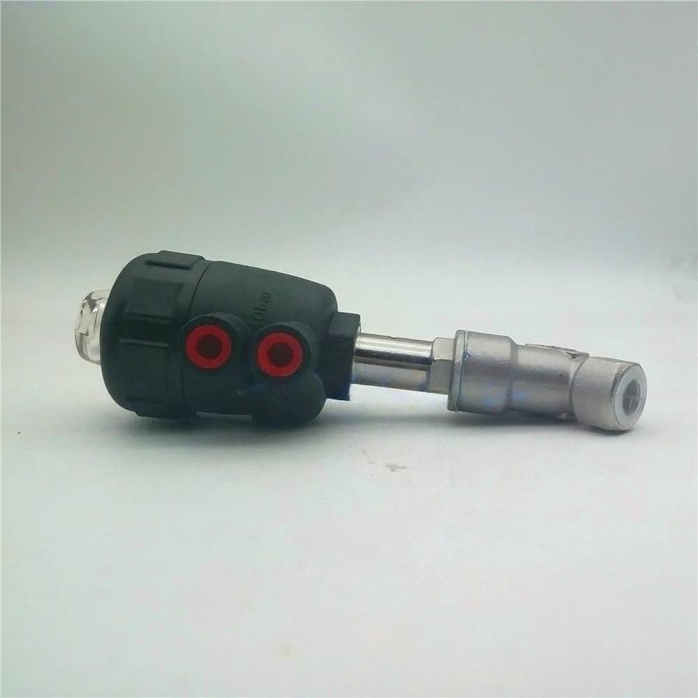DN15-DN40 1/2  BSP Stainless Steel 304 Single Acting Air Actuated Angle Seat Valve Normally Closed