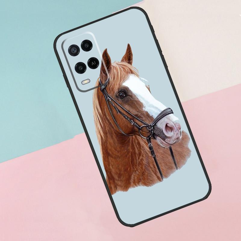 

Horse Pony Painted For Oppo A40 A60 A80 A18 A38 A58 A78 A98 A79 A16 A76 A96 A15 A74 A94 A54 A77 A17 Phone Case OPPO A77 5G