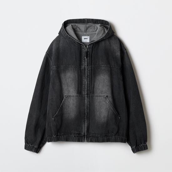Spao Denim Hoodie SPJEG23CY1