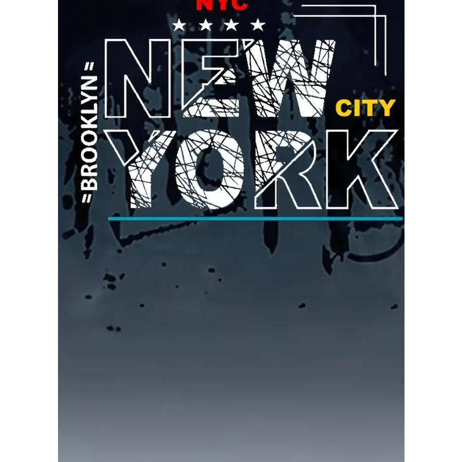 Camiseta masculina casual manga curta estampa do alfabeto de Nova York gola redonda camiseta masculina roupas grandes roupas de rua ao ar livre camisetas masculinas