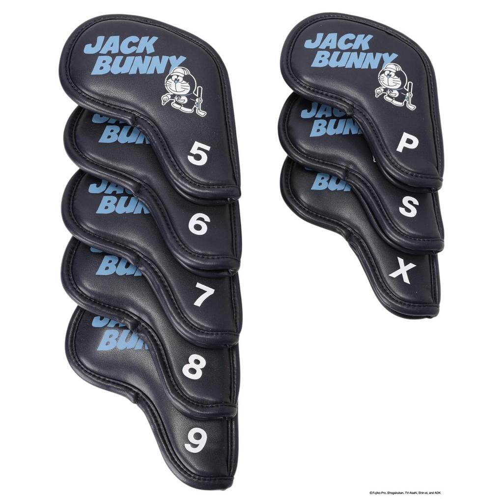 Jack Bunny Unisex Doraemon Character Collaboration Golf Iron Cover Set Navy 262-6984843