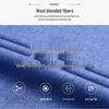 FIRS Men's Wool Blend Brushed Business Casual Long-Sleeve Shirt