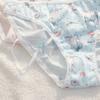 Ladies Summer Pure Cartoon Print Comfortable Traceless Package Hip Breathable Mid Waist Panties