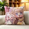TTrickcal Chibi Go  Square DoubleSided Printed Pillow Case Bedroom Bedside Pillow Sofa Cushion Cover