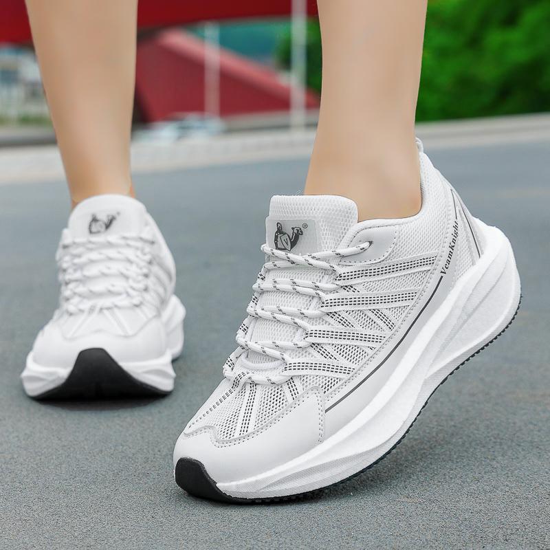 Men's Running Shoes Breathable Man Sports Sneakers Lace Up Comfort Casual Walking Shoes Athletic Training Footwear