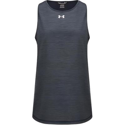 Loose Training Navy Blue Crew Neck Sports Tank Top Women Tank Tops 6005504-410