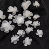 10Pcs Flower Embroidered Patch Lace Applique Diy Lace Fabric Trim For Wedding Birthday Party Event Diy Gift Decoration Craft