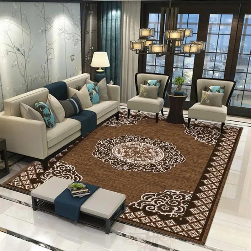 Chinese style retro Carpets for Living Room Bedroom Decoration Large Luxury large area lounge Rug 200x300 anti-slip floor mat