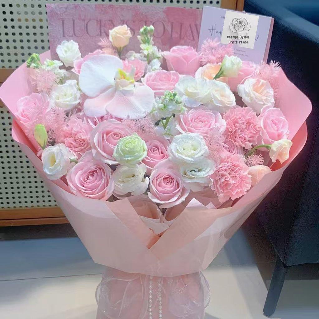 Soap Flower Bouquet for Valentine's, Qixi, Birthday, or Proposal - Perfect Gift for Wife, Best Friend, or Partner