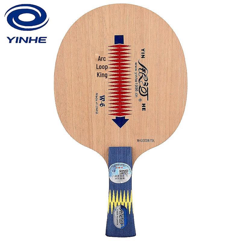 

YINHE W-6 Pure Wood Shakehand Table Tennis Blade