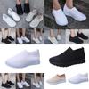 Women's Running Trainers Ladies Sneakers Slip On Jogging Gym Stylish Comfy Footwear